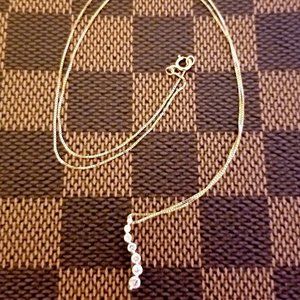 Helzberg Diamonds Journey Necklace .25